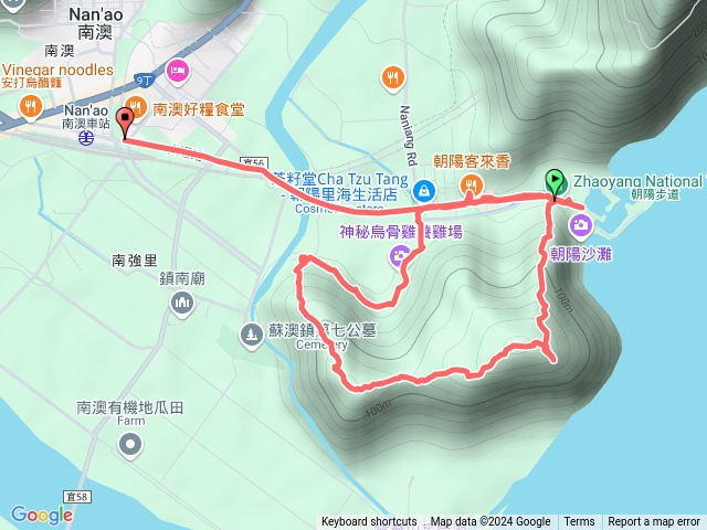 宜蘭南澳朝陽步道