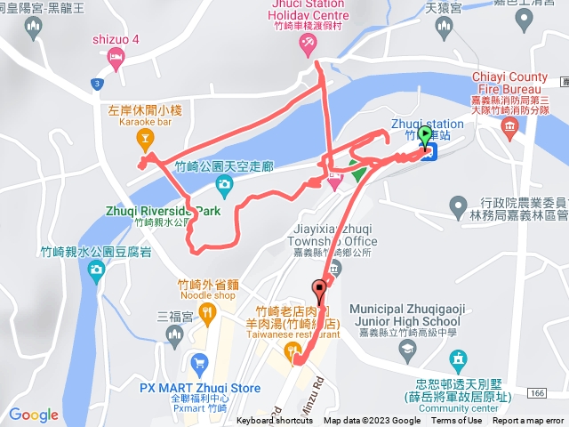 竹崎公園O繞輕鬆行