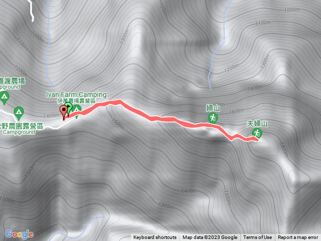 雪霧鬧-婦山.夫婦山