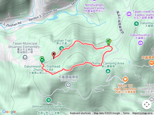 大崙頭山入口