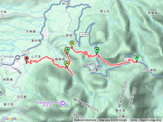 二子坪-18彎古道-楓樹湖-天元宮預覽圖