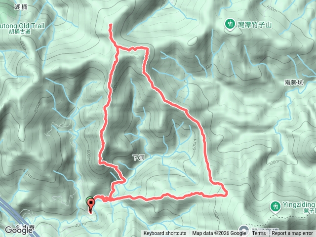 梳妝三山、下洞山、刣牛寮鞍部