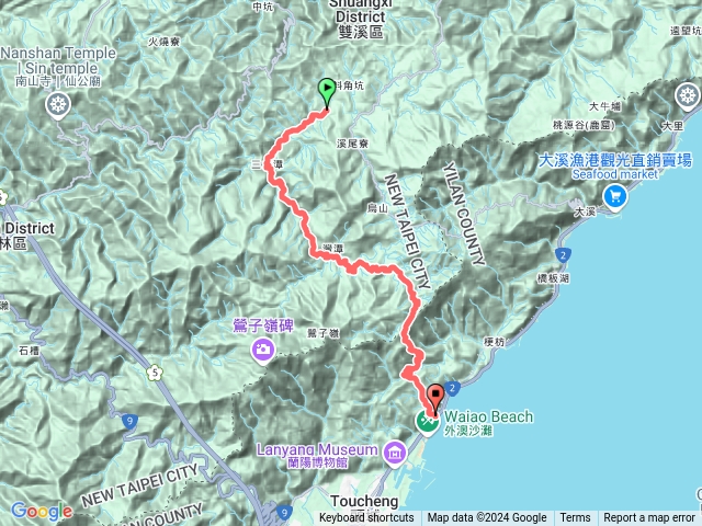 淡蘭中路第五段+北勢溪古道預覽圖