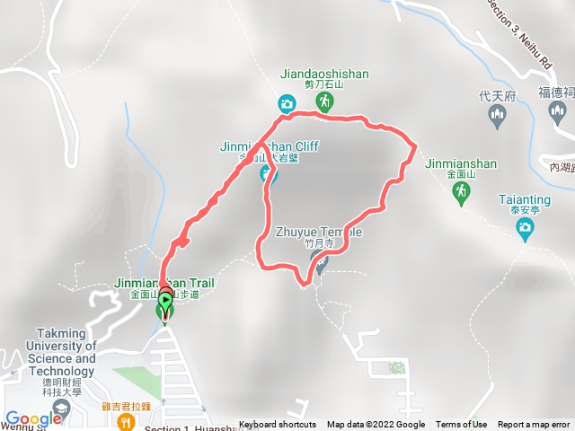 內湖金面剪刀山