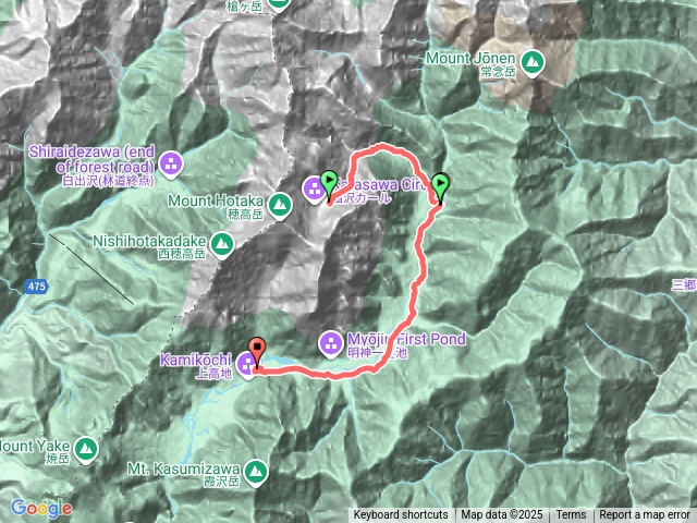 涸沢山莊-小梨平營地