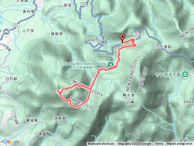 面天山、向天山、向天池