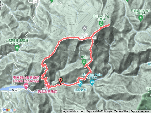 虎山、加里山、騰/橫龍O型大縱走.