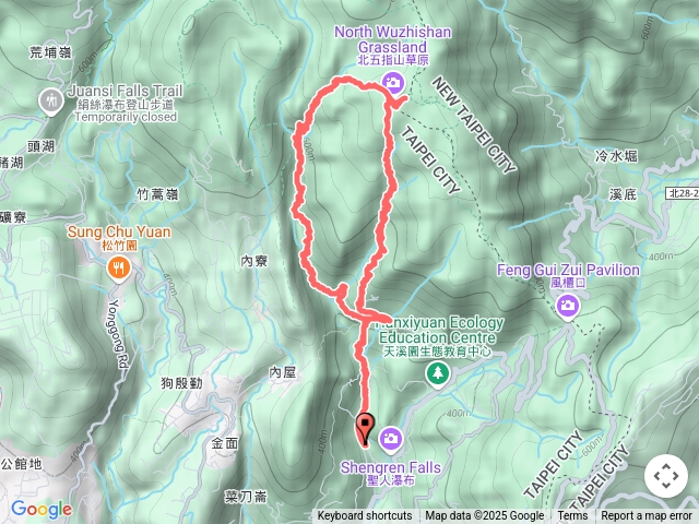 荷蘭古道北五指山草原