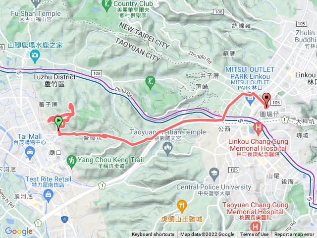 五酒桶山自然野徑營盤古道