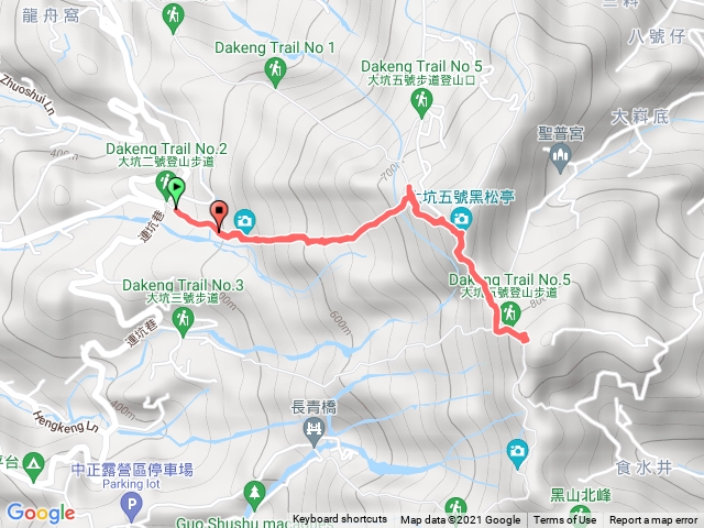 大坑2號接5號步道