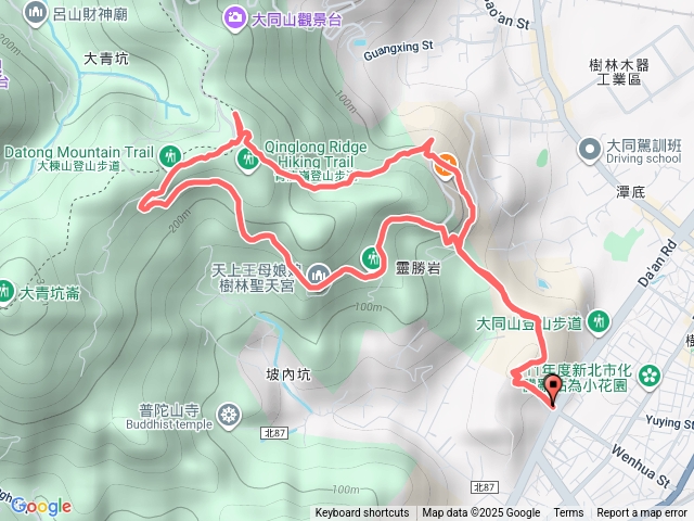 樹林大同山青龍嶺