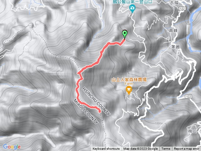 鵝公髻山2023-11-30