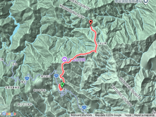 南二段 D1 向陽-拉庫音溪山屋預覽圖