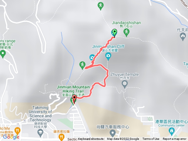 台北－臺灣百大必訪步道金面山親山步道202212241238