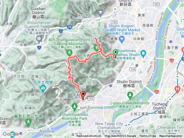 大同山青龍嶺三角浦頂大棟山