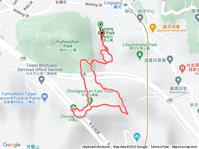 富陽公園>中埔山>東峰O型