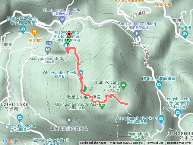 七星山主峰+東峰（小油坑起登）
