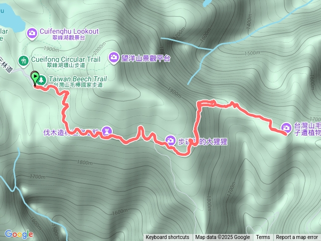 太平山山毛櫸步道預覽圖