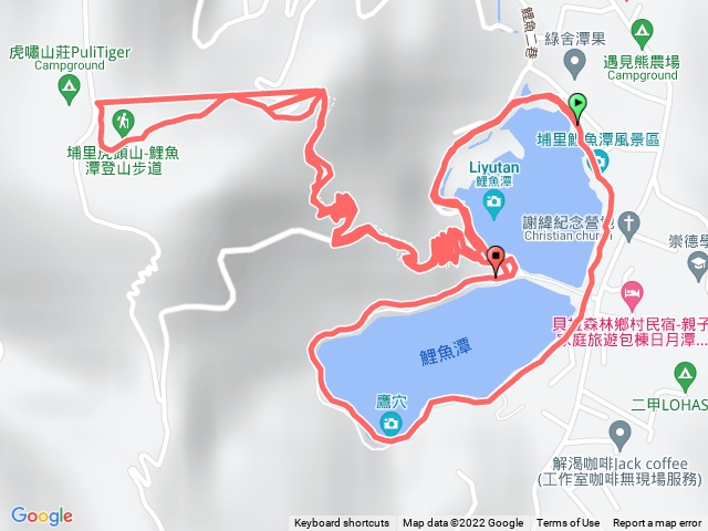 虎頭山&鯉魚潭步道