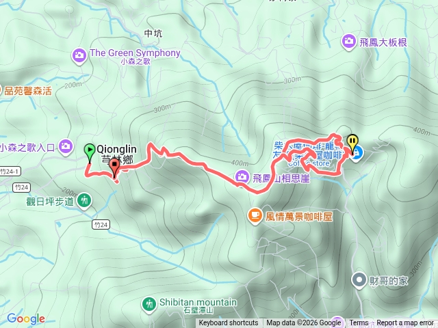 飛鳳山（原路回）