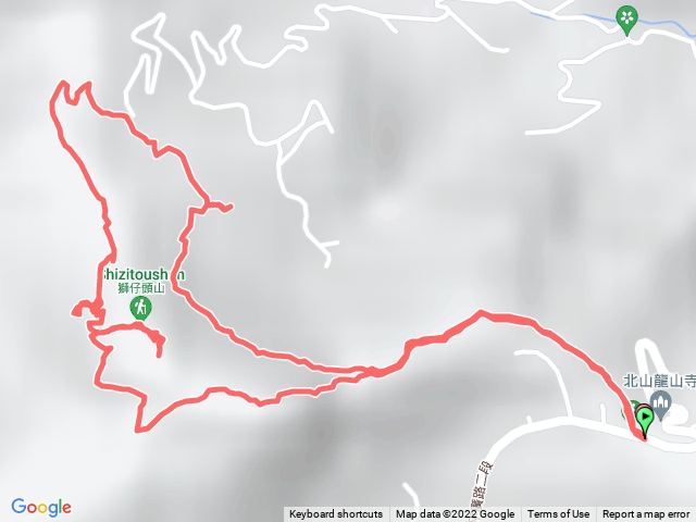 新店獅仔頭山登山口O型路線