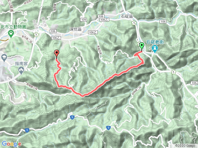 筆架山連峰。炮子崙瀑布健行