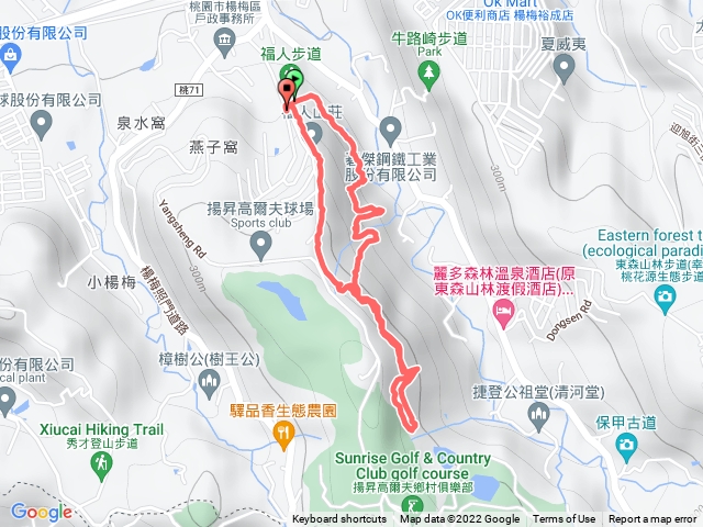 楊梅福人步道-111/6/19