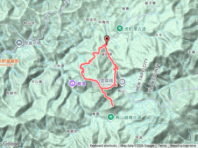 2026-06-20雙溪_豎旗山-豎旗山南峰-網形山-烏山尖