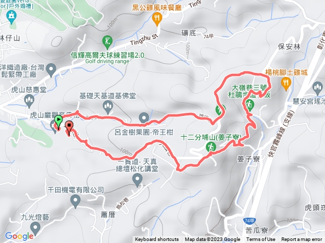 112、02、28大嶺巷、2、3、1號步道回虎山巖