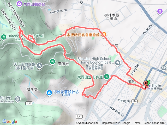 尖凍山-青龍嶺-大同山-樹林山O型賞血藤預覽圖
