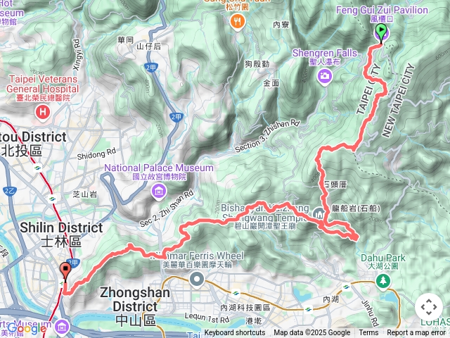 臺北大縱走4、5段