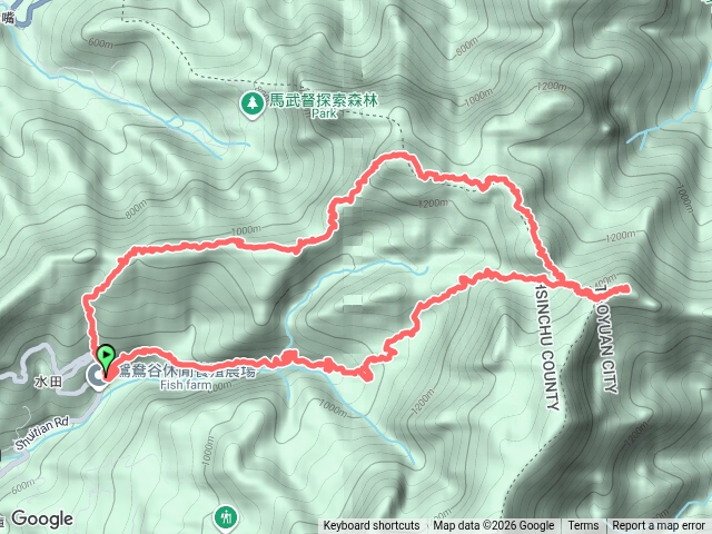 蓮包山外鳥嘴山那結山連走預覽圖