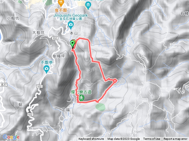 貂山古道+燦光寮古道O型