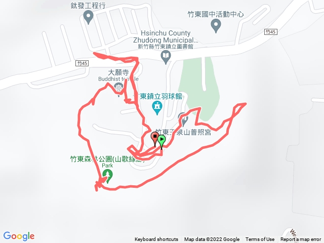 慢行 - 2022 - 步道 #10 - 竹東森林公園步道