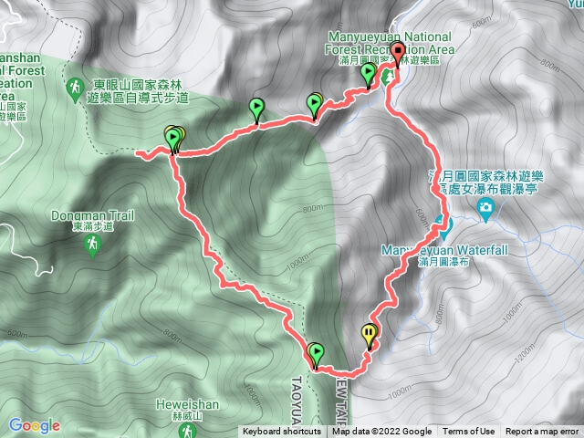 東眼山拉卡東滿步道