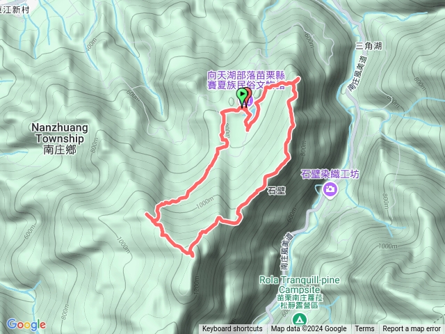 2024-10-20 賽厦族文物館～光天高山～向天湖山～三角湖山O繞預覽圖