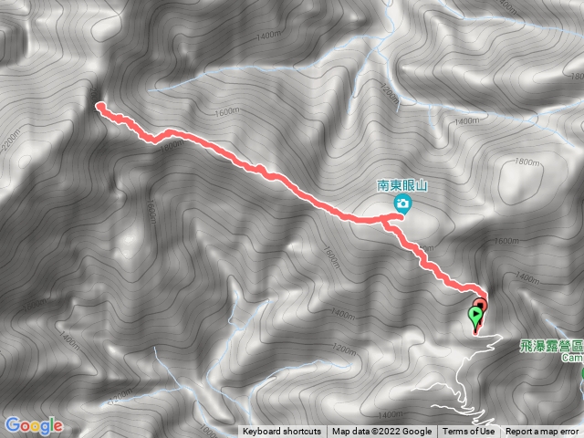 南東眼山續有勝山未竟