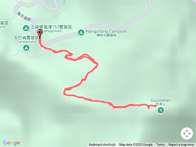 20250517新竹五峰/鬼澤山西峰─鬼澤山原路來回