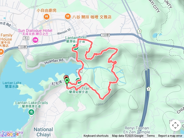 小百岳集起來蘭潭後山步道、紅毛埤山20250420140423