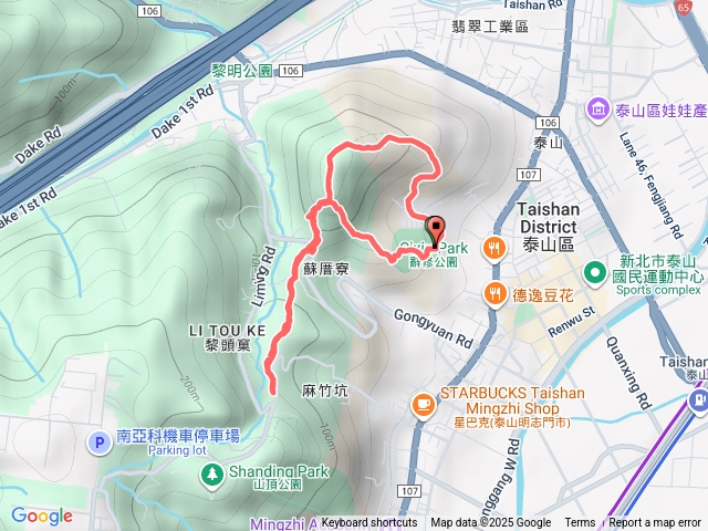 瓊仔湖山、尖凍山、山腳頂山