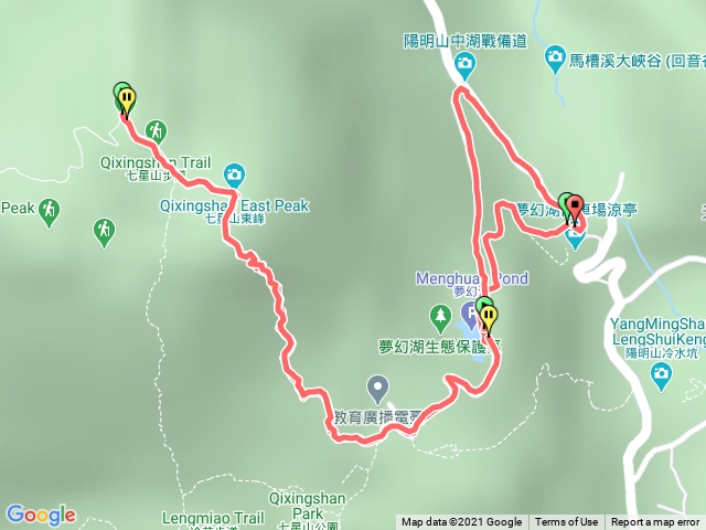 夢幻湖-七星主峰