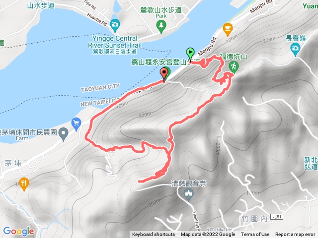 福德坑山-五十分山O型走