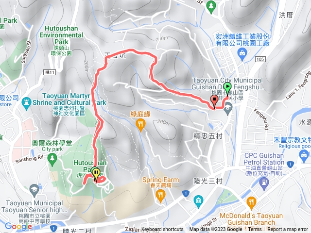 虎頭山龜崙山