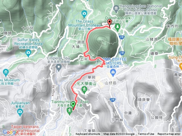 天母古道-橫嶺古道