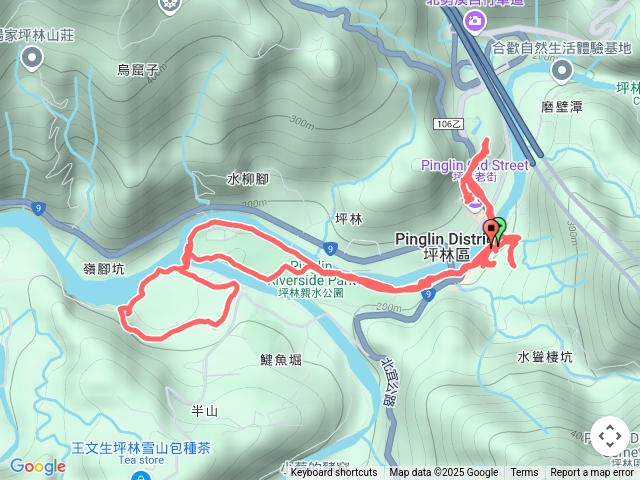 坪林北勢溪觀魚步道預覽圖