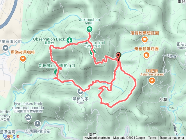 新田聚興山.大胡山步道預覽圖