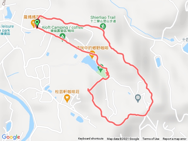 110.10.8十二寮登山步道(1上6下)