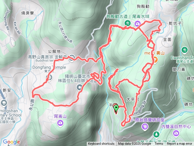 溪山百年古圳、鵝尾山水田、狗殷勤古道