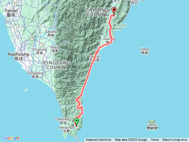 2025/11/19機車環島 D2