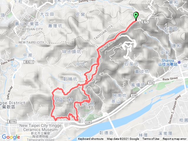 北臨步道縱走孫龍步道